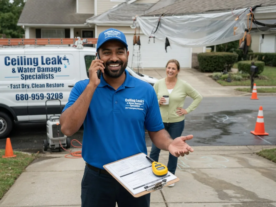 Ceiling Leak Cleanup King Of Prussia, PA FAQs